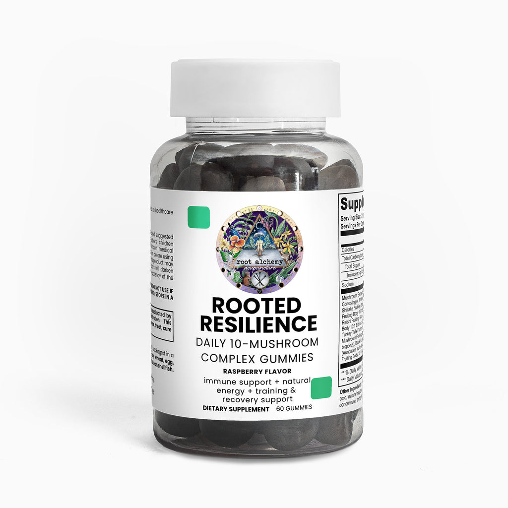 Rooted Resilience: Daily 10-Mushroom Complex Gummies
