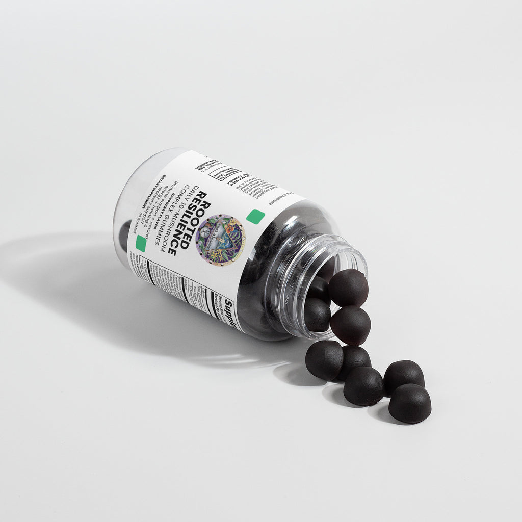 Rooted Resilience: Daily 10-Mushroom Complex Gummies