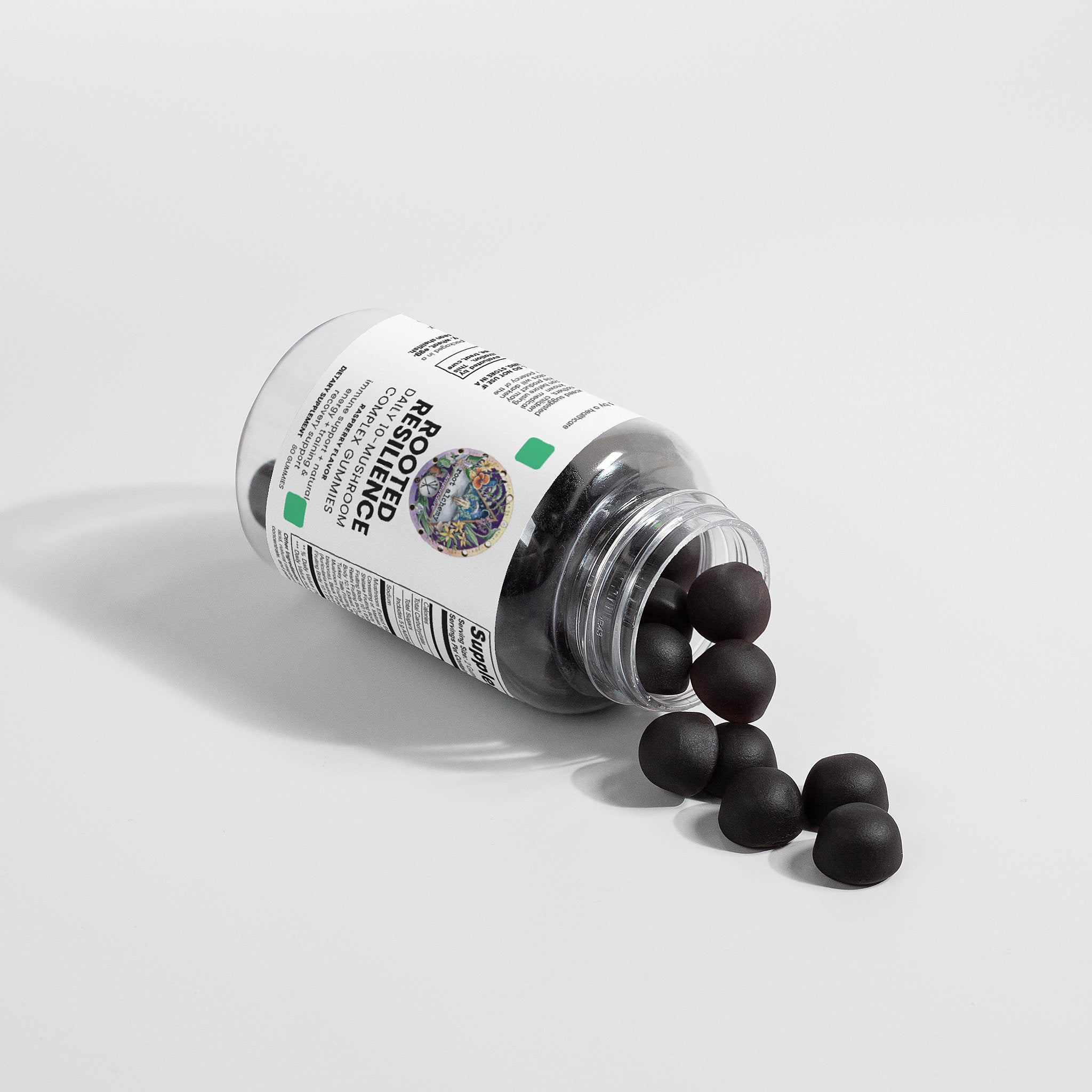 Rooted Resilience: Daily 10-Mushroom Complex Gummies