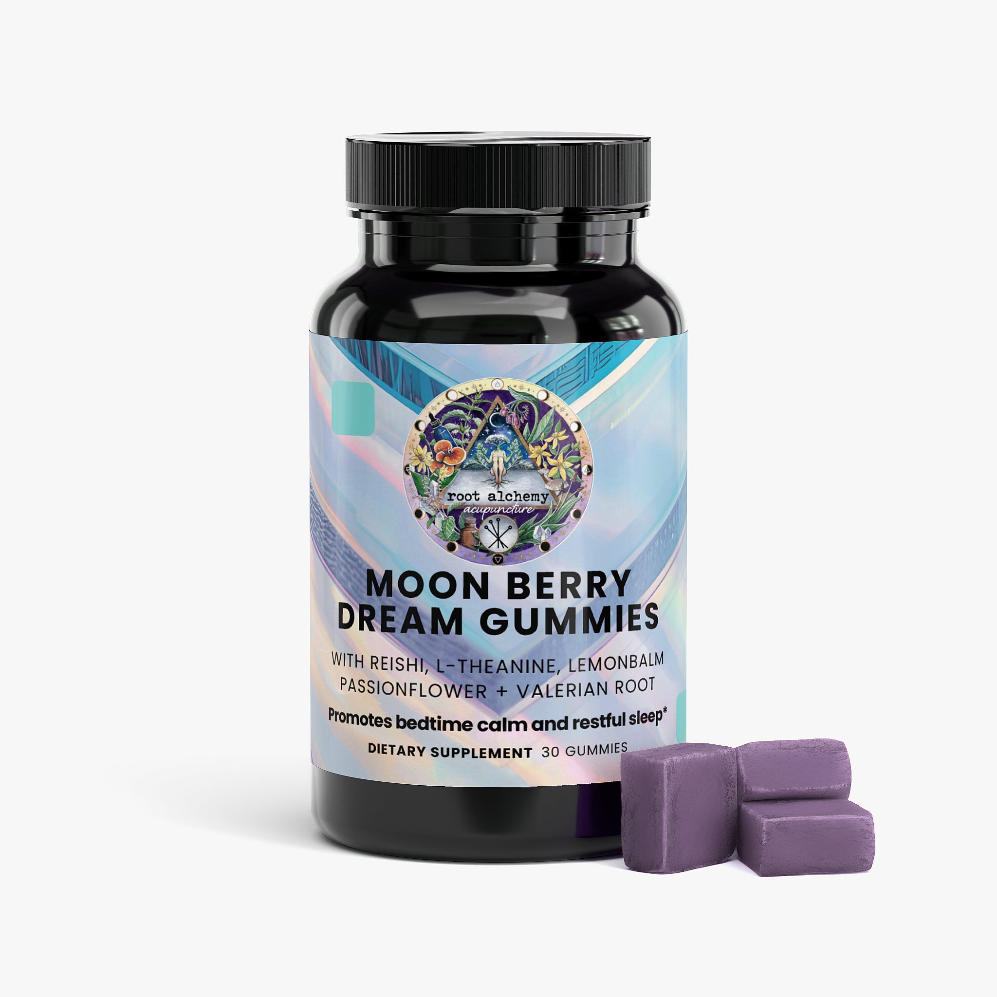 Moon Berry Dream Gummies for Bedtime Calm + Restful Sleep