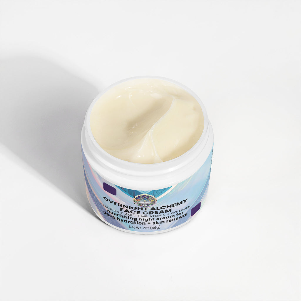Overnight Alchemy Night Cream for Deep Hydration and Skin Renewal