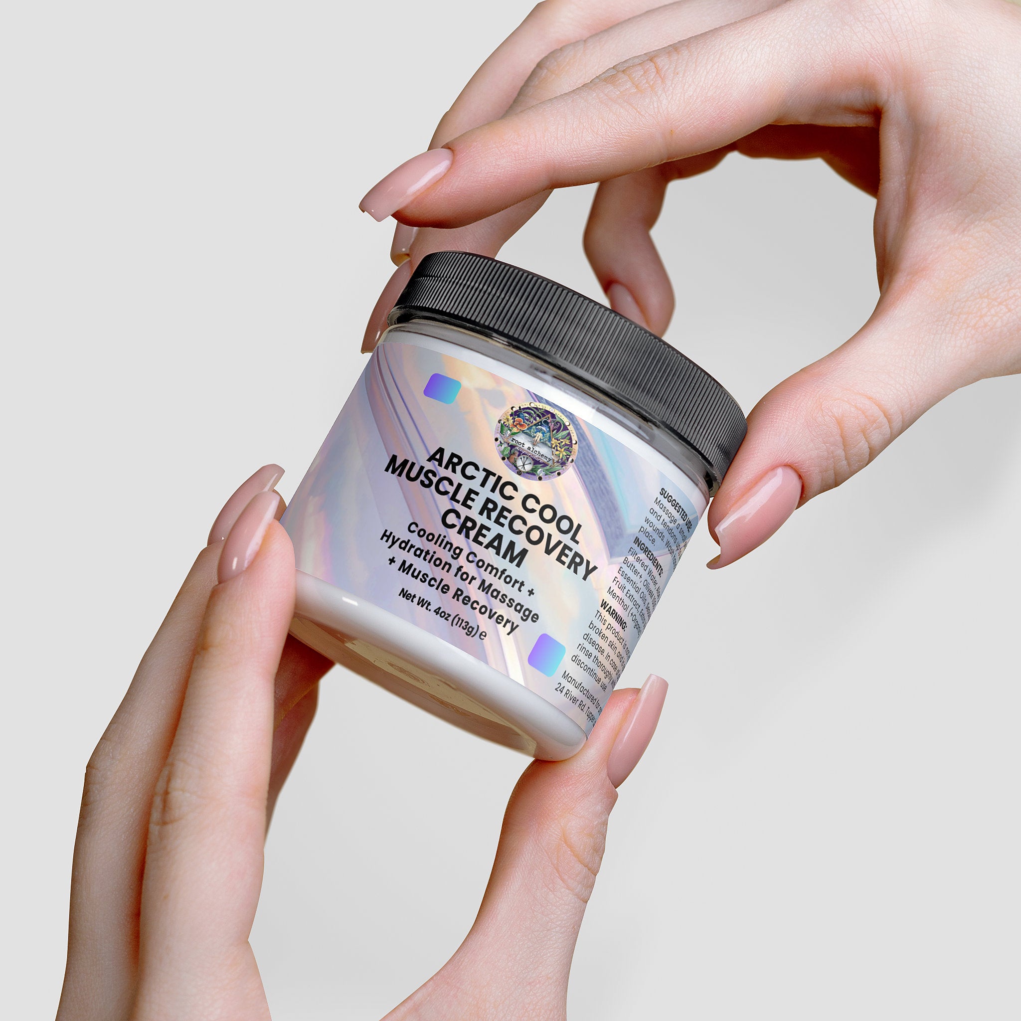 Arctic Cool Muscle Recovery Cream: Cooling Comfort + Hydration for Massage  + Muscle Recovery
