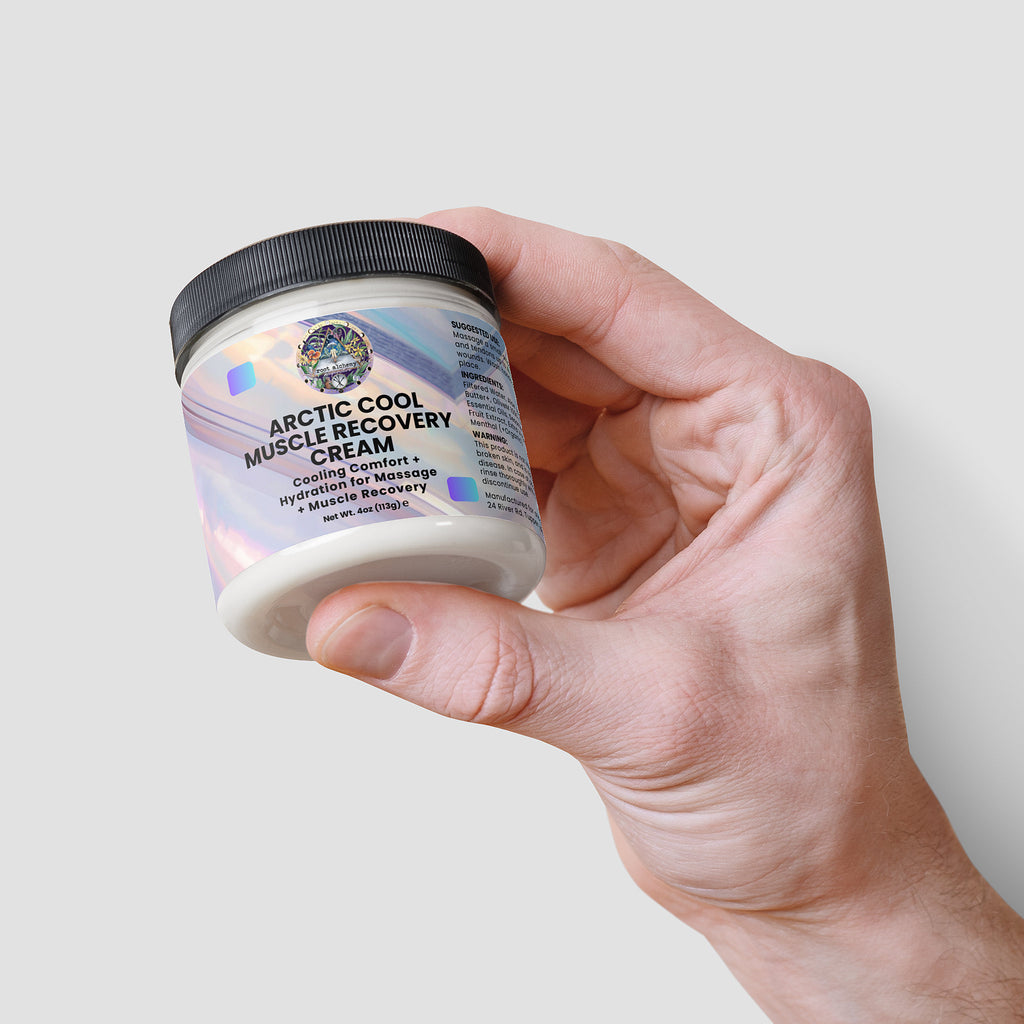 Arctic Cool Muscle Recovery Cream: Cooling Comfort + Hydration for Massage  + Muscle Recovery
