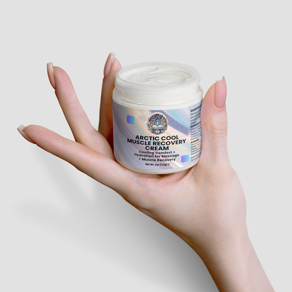 Arctic Cool Muscle Recovery Cream: Cooling Comfort + Hydration for Massage  + Muscle Recovery