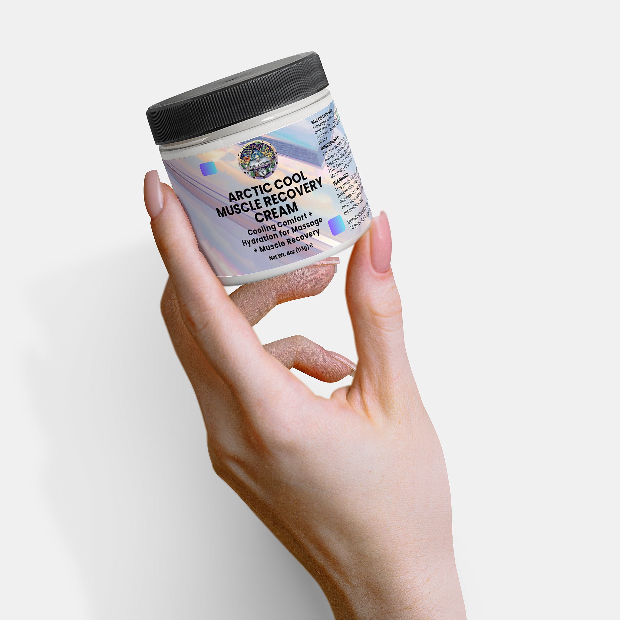 Arctic Cool Muscle Recovery Cream: Cooling Comfort + Hydration for Massage  + Muscle Recovery