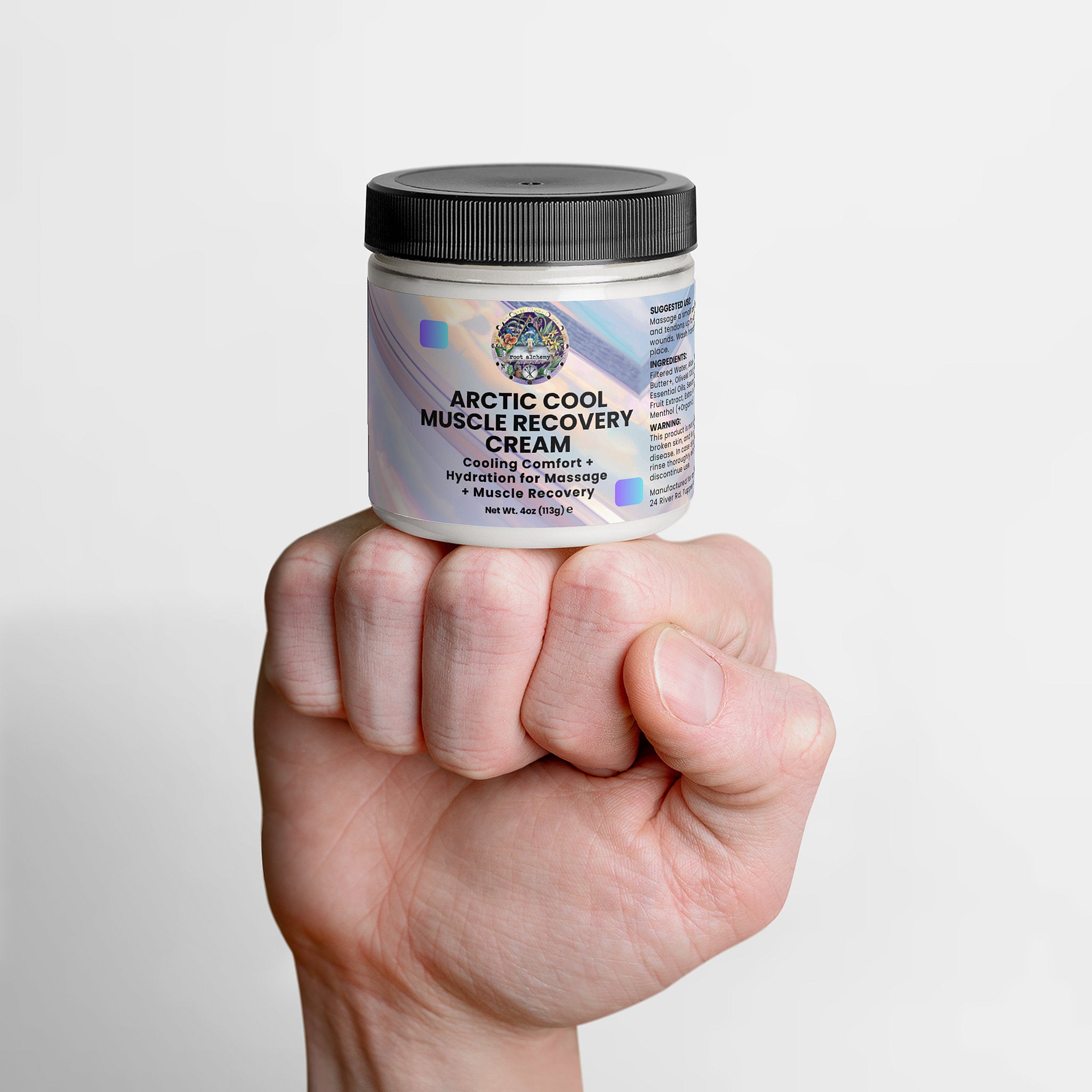 Arctic Cool Muscle Recovery Cream: Cooling Comfort + Hydration for Massage  + Muscle Recovery