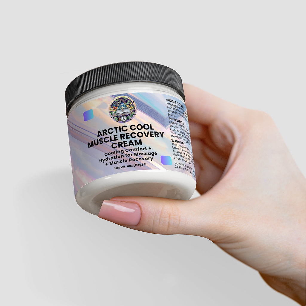 Arctic Cool Muscle Recovery Cream: Cooling Comfort + Hydration for Massage  + Muscle Recovery