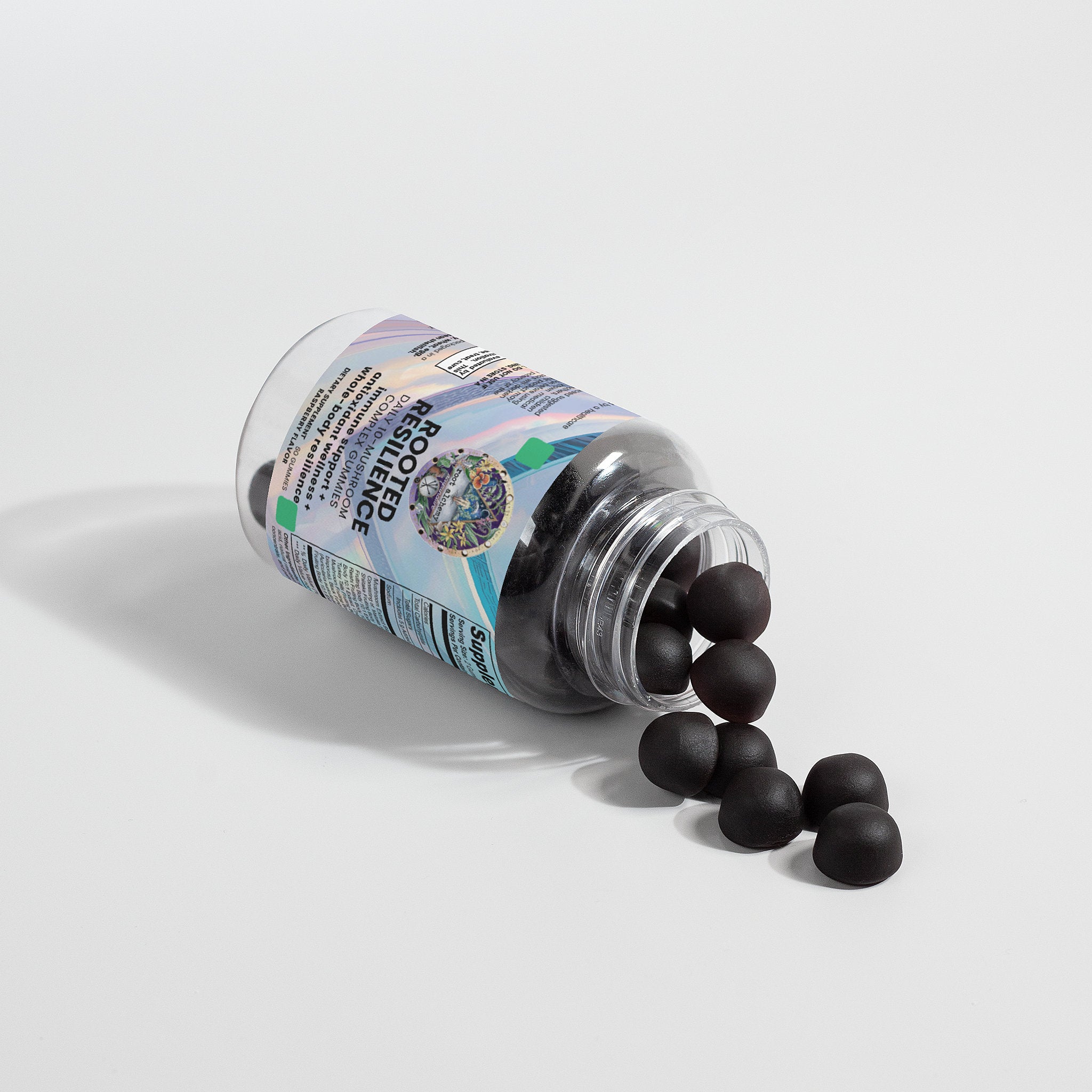 Rooted Resilience: Daily 10-Mushroom Complex Gummies for Immune Support, Antioxidant Wellness and Whole-Body Resilience