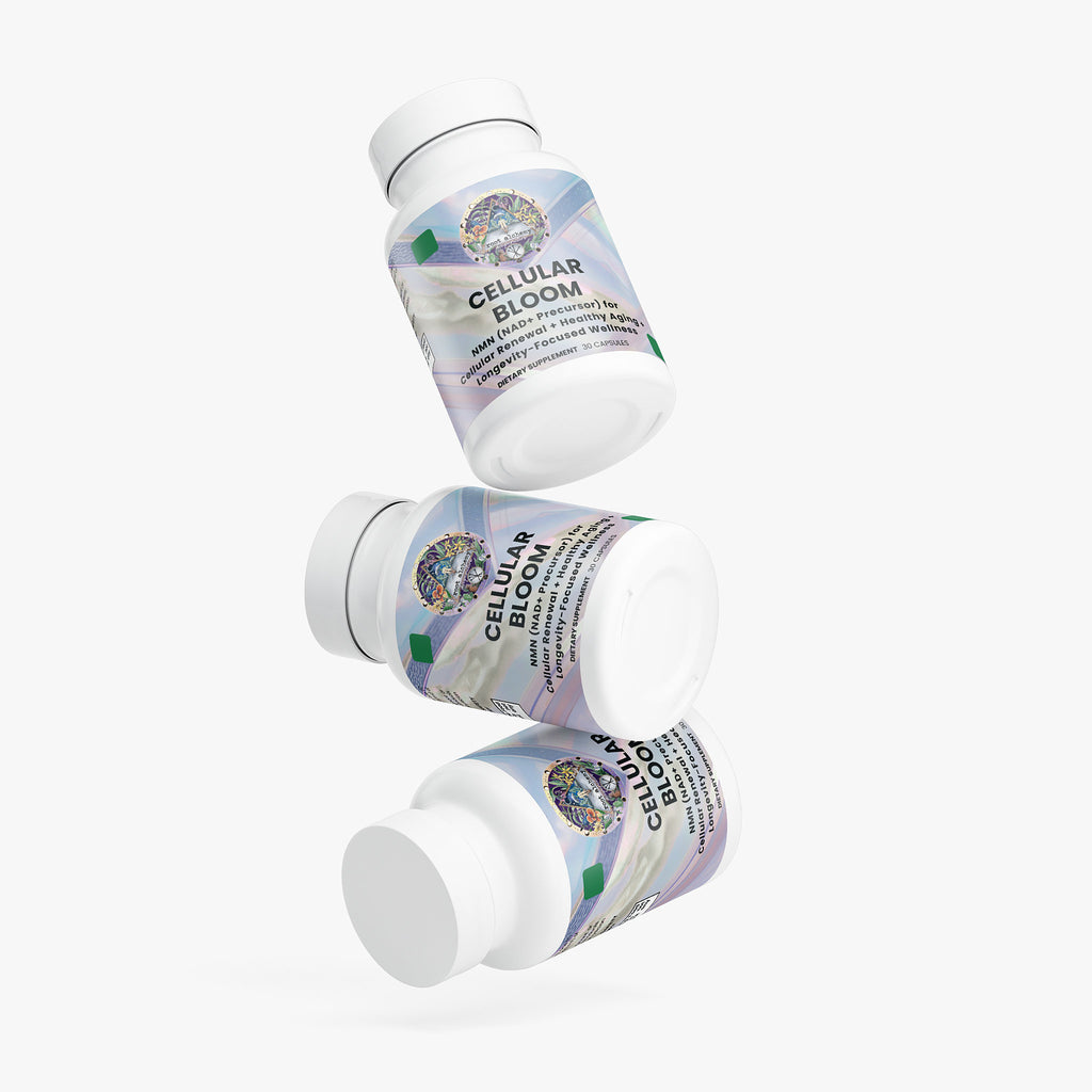 Cellular Bloom NMN (NAD+ Precursor) for Cellular Renewal + Healthy Aging + Longevity-Focused Wellness