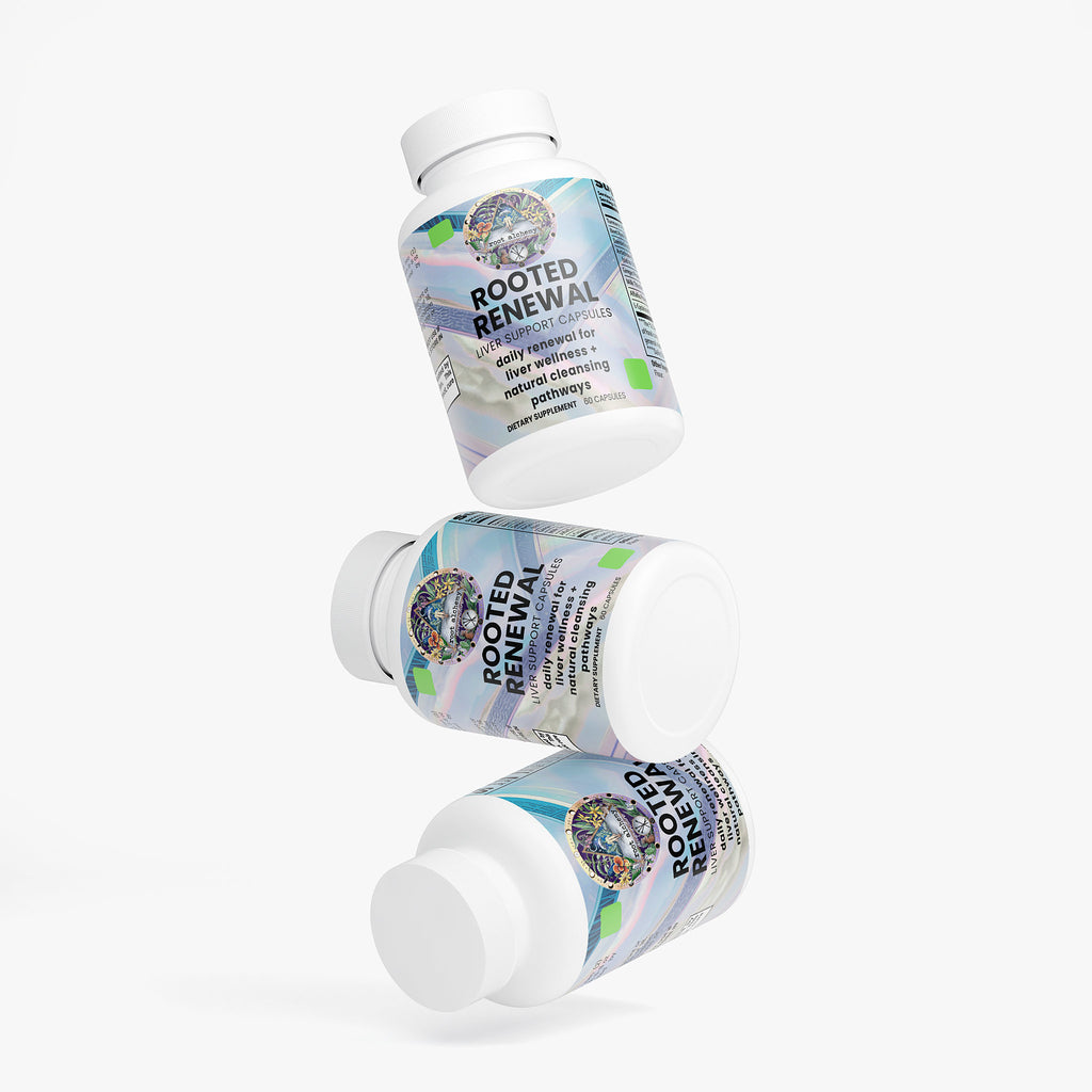 Rooted Renewal Liver Support Capsules: Daily Renewal for Liver Wellness + Natural Cleansing Pathways