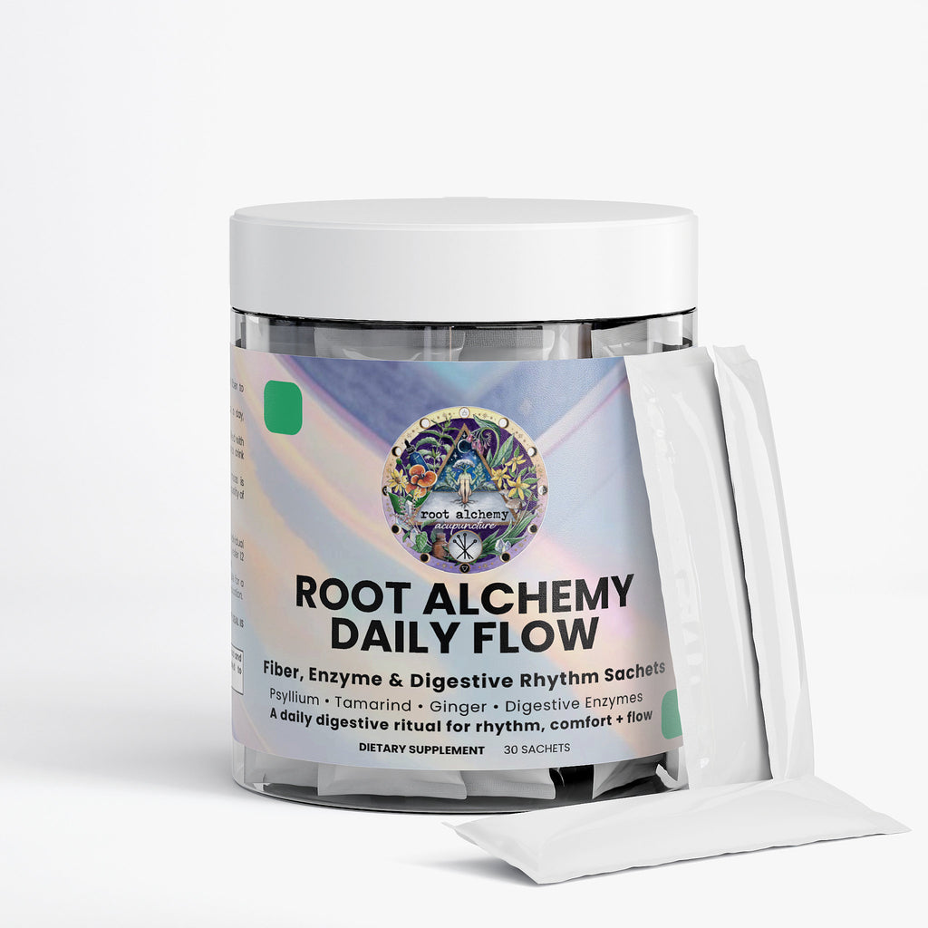 Root Alchemy Daily Flow: Fiber, Enzyme + Digestive Rhythm Sachets