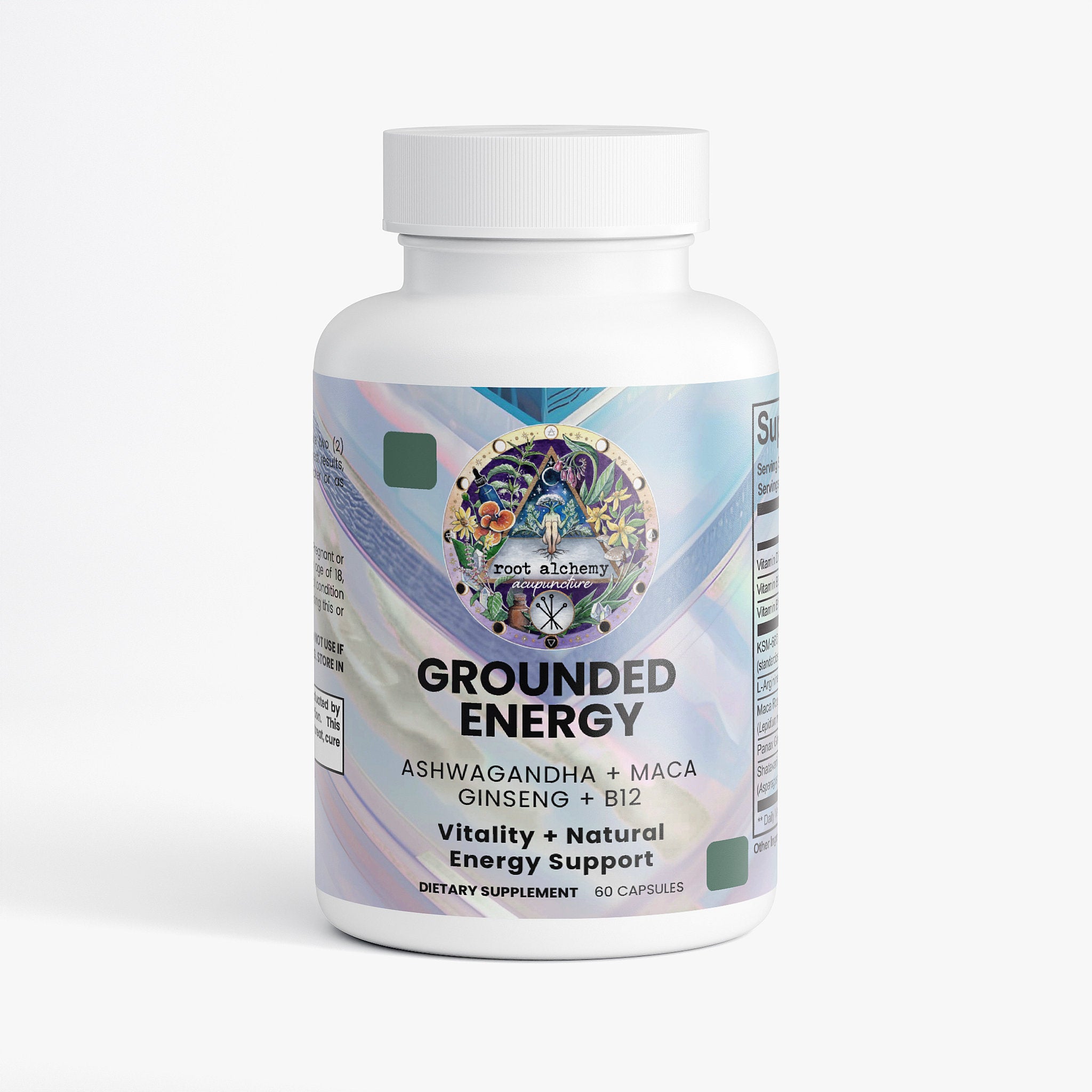 Grounded Energy for Vitality + Natural Energy Support