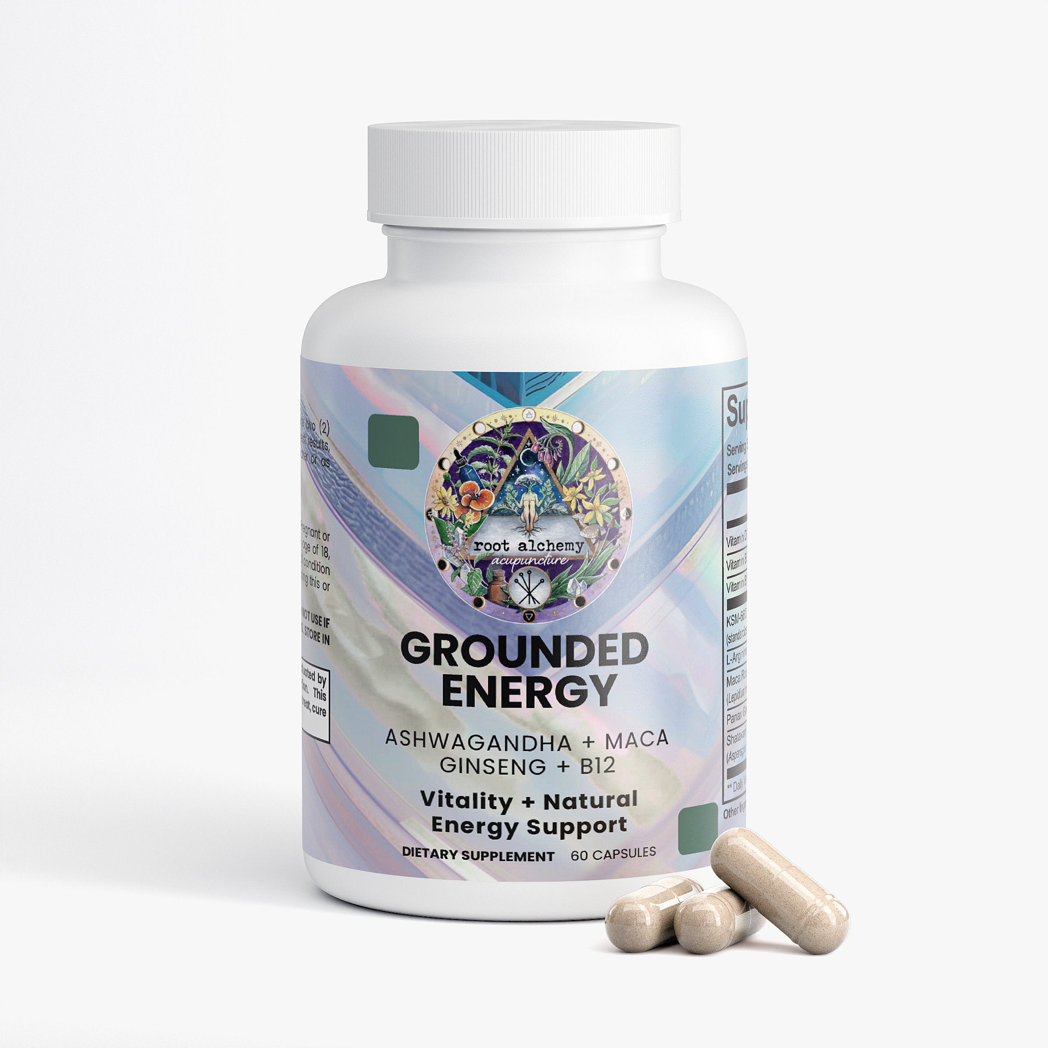 Grounded Energy for Vitality + Natural Energy Support