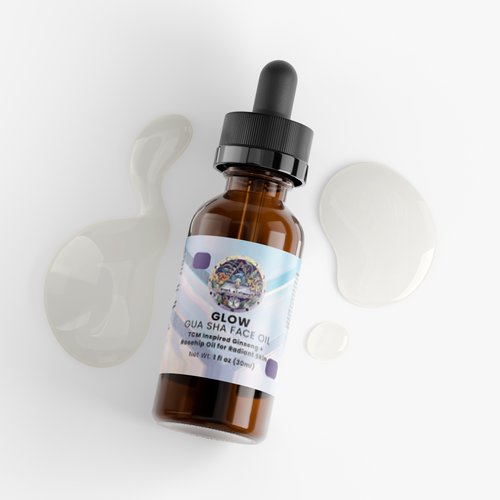 GLOW Gua Sha Face Oil: A TCM Inspired Ginseng + Rosehip Oil for Radiant Skin