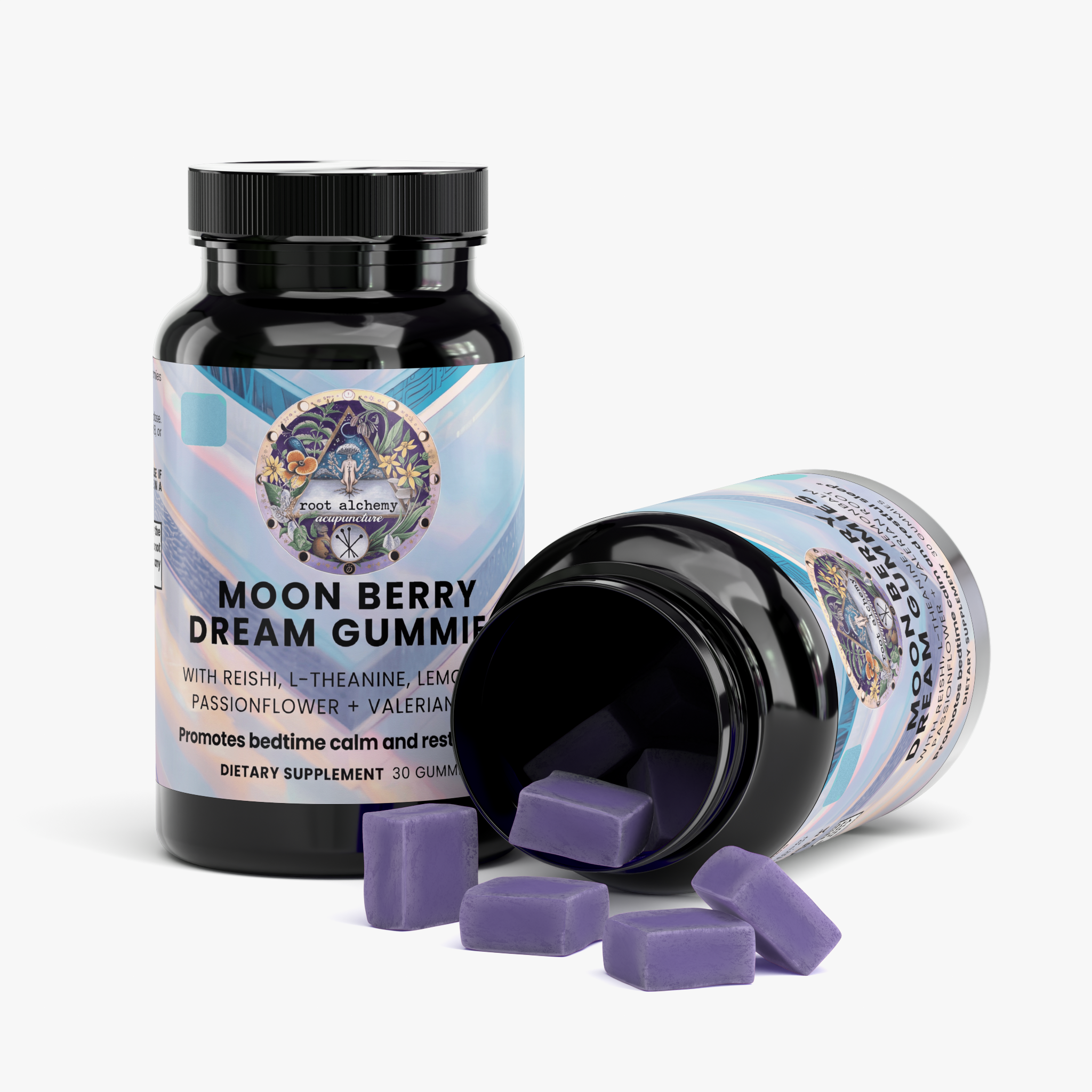 Moon Berry Dream Gummies for Bedtime Calm + Restful Sleep