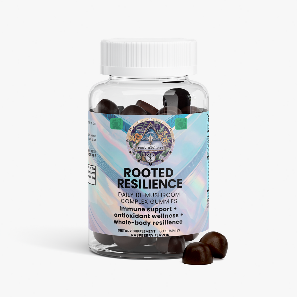 Rooted Resilience: Daily 10-Mushroom Complex Gummies for Immune Support, Antioxidant Wellness and Whole-Body Resilience