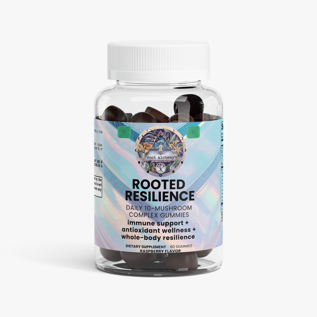 Rooted Resilience: Daily 10-Mushroom Complex Gummies for Immune Support, Antioxidant Wellness and Whole-Body Resilience