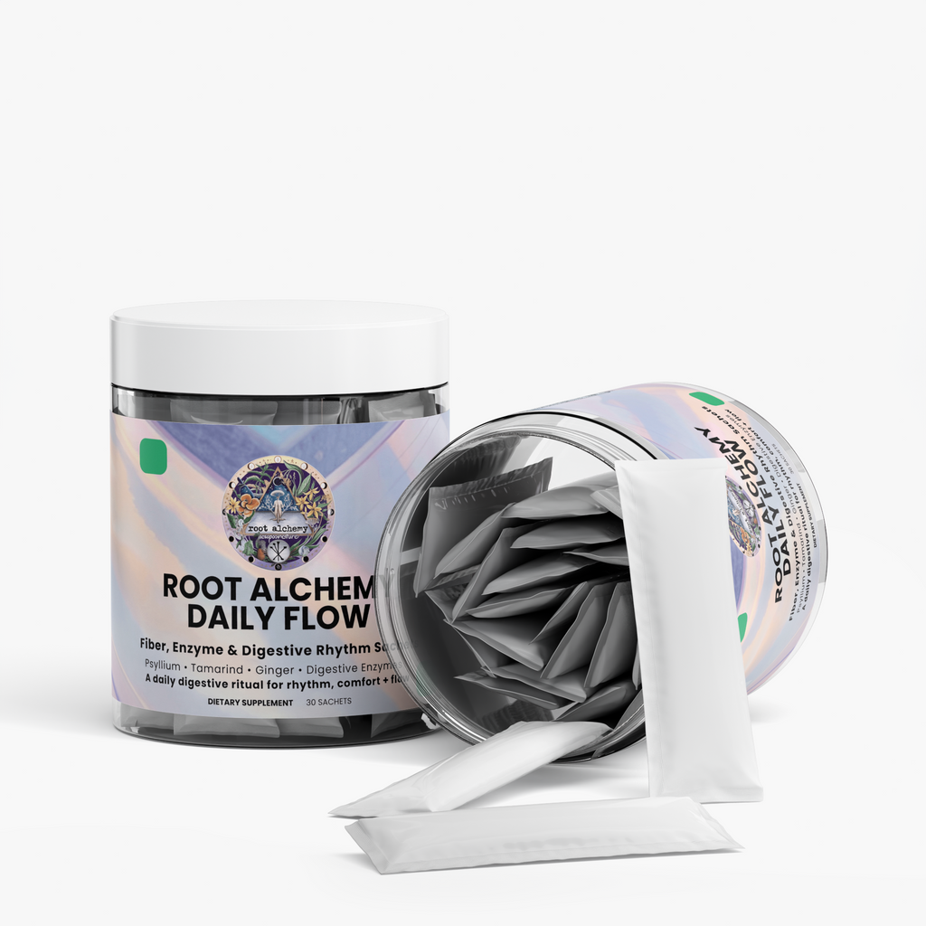 Root Alchemy Daily Flow: Fiber, Enzyme + Digestive Rhythm Sachets