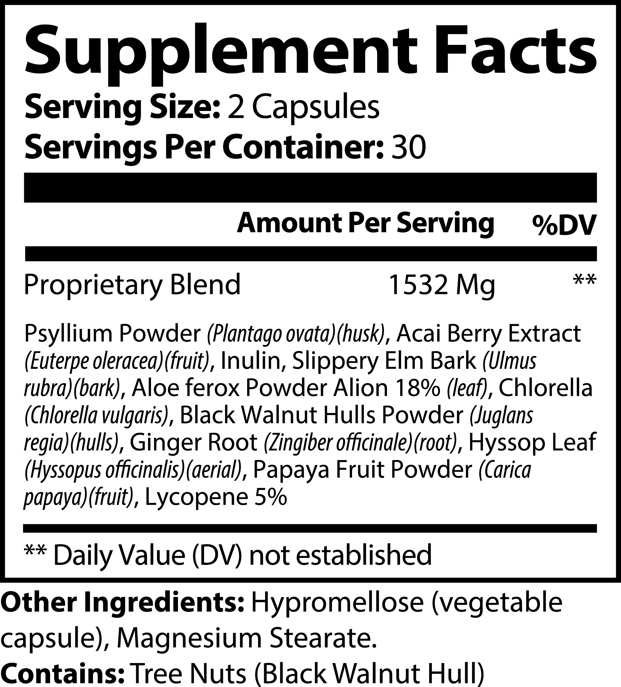 Root Alchemy Deep Reset + Gut Cleanse: 3-7 Day Deep Botanical Detox & Gut Renewal Capsules