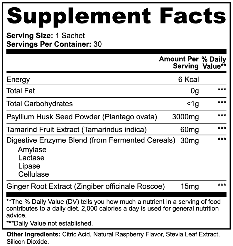 Root Alchemy Daily Flow: Fiber, Enzyme + Digestive Rhythm Sachets
