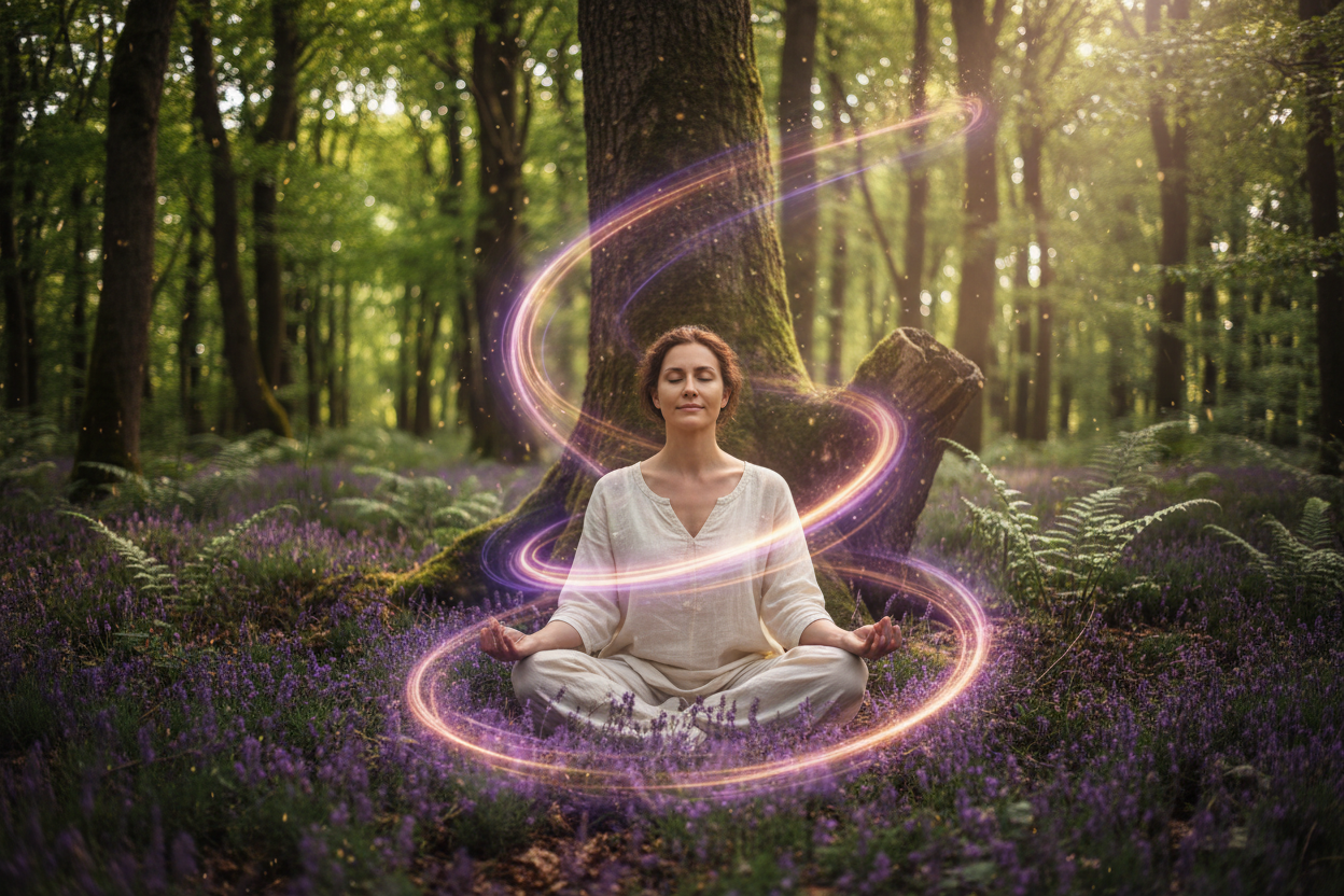 Meditation Forest Lavender Hero